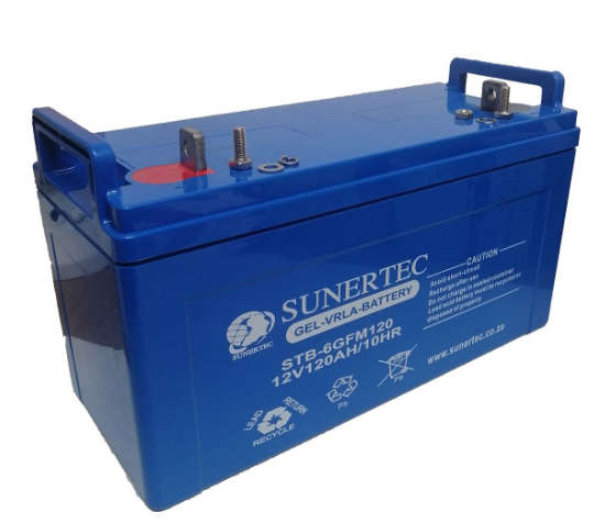 12V 120AH Deep Cycle Gel Battery - Sunertec
