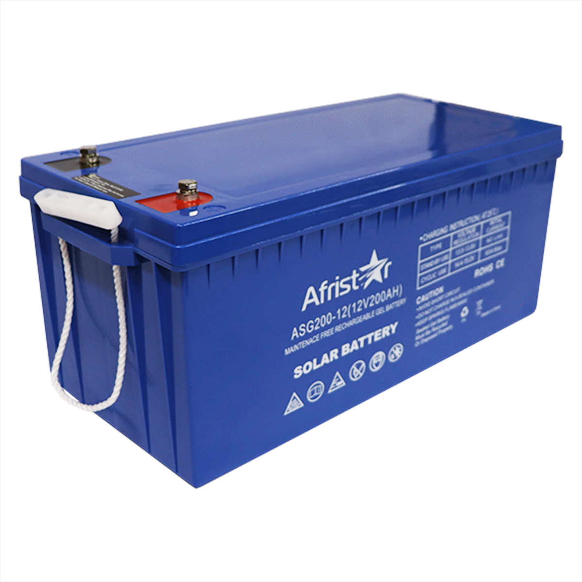 12V 200AH Gel Battery - Afristar