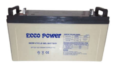12V 120ah Gel Battery Ecco