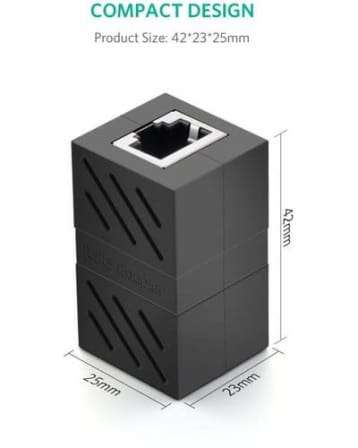 RJ45 Network Keystone Female to Female (2s)