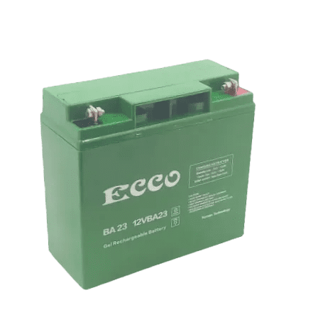 ECCO BA23 Sealed Lead-Acid Rechargeable Battery 12V 23AH