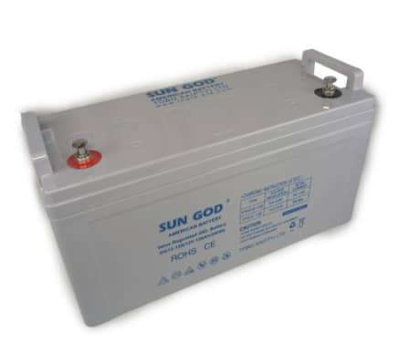 12V 120AH Gel Battery - SUN GOD x 10 Units