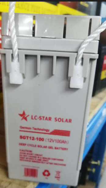 12V 100AH Deep Cycle Gel Battery - LC Star Solar