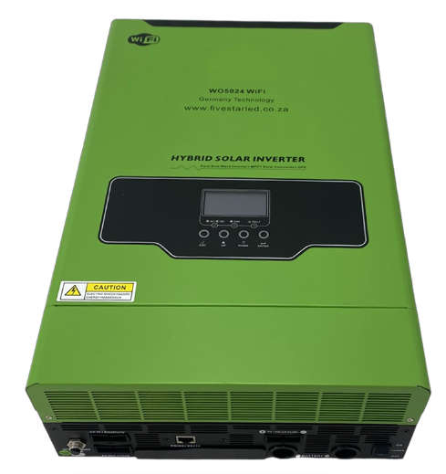 24V MPPT 5KVA Pure Sinewave 120A Hybrid Inverter - FIVESTAR