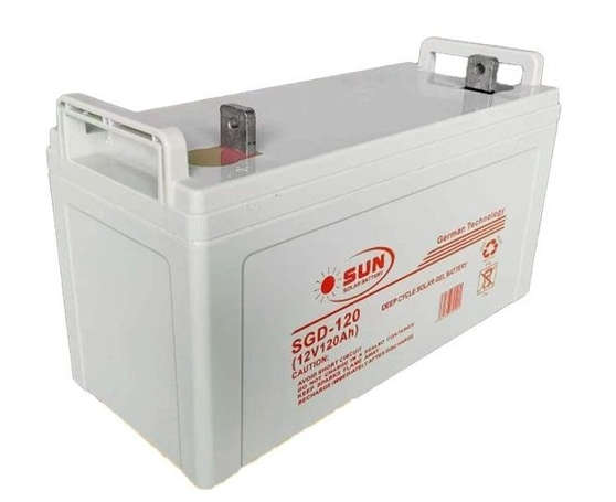 12V 120AH Deep Cycle Solar Gel Battery - SUN