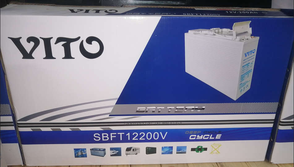 12V 200AH Deep Cycle Gel SLIM- VITO