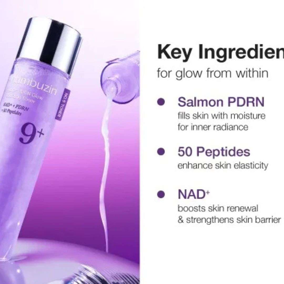 Numbuzin - No.9+ NAD+ PDRN Glow Boosting Toner 150ml