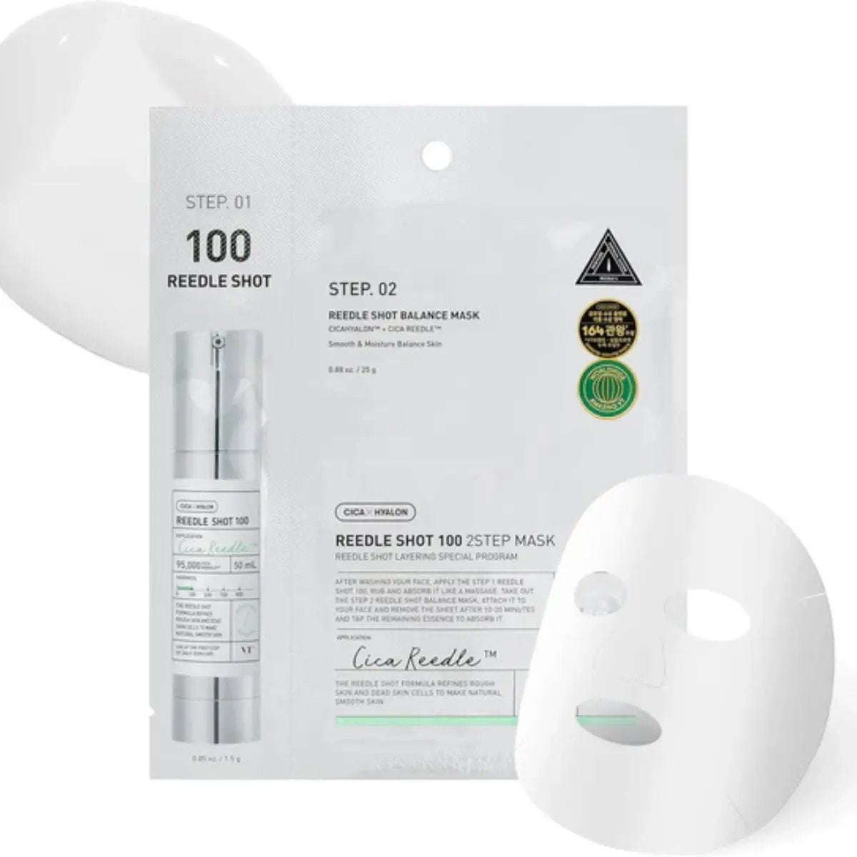 VT  Mild Reedle Shot 50 2-Step Mask (1.5g + 25g)
