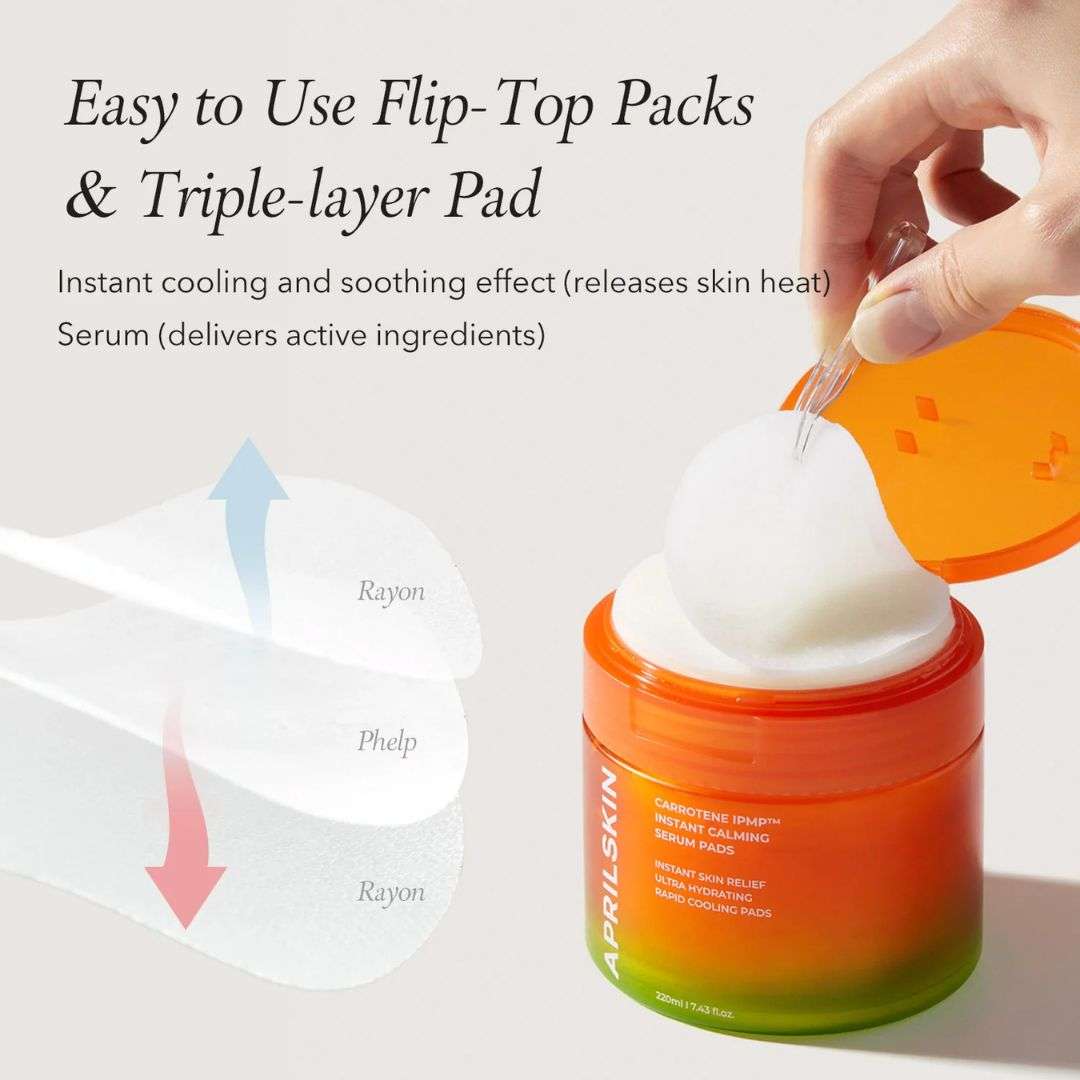 APRILSKIN - Carrotene IPMP Instant Calming Serum 80 Pads