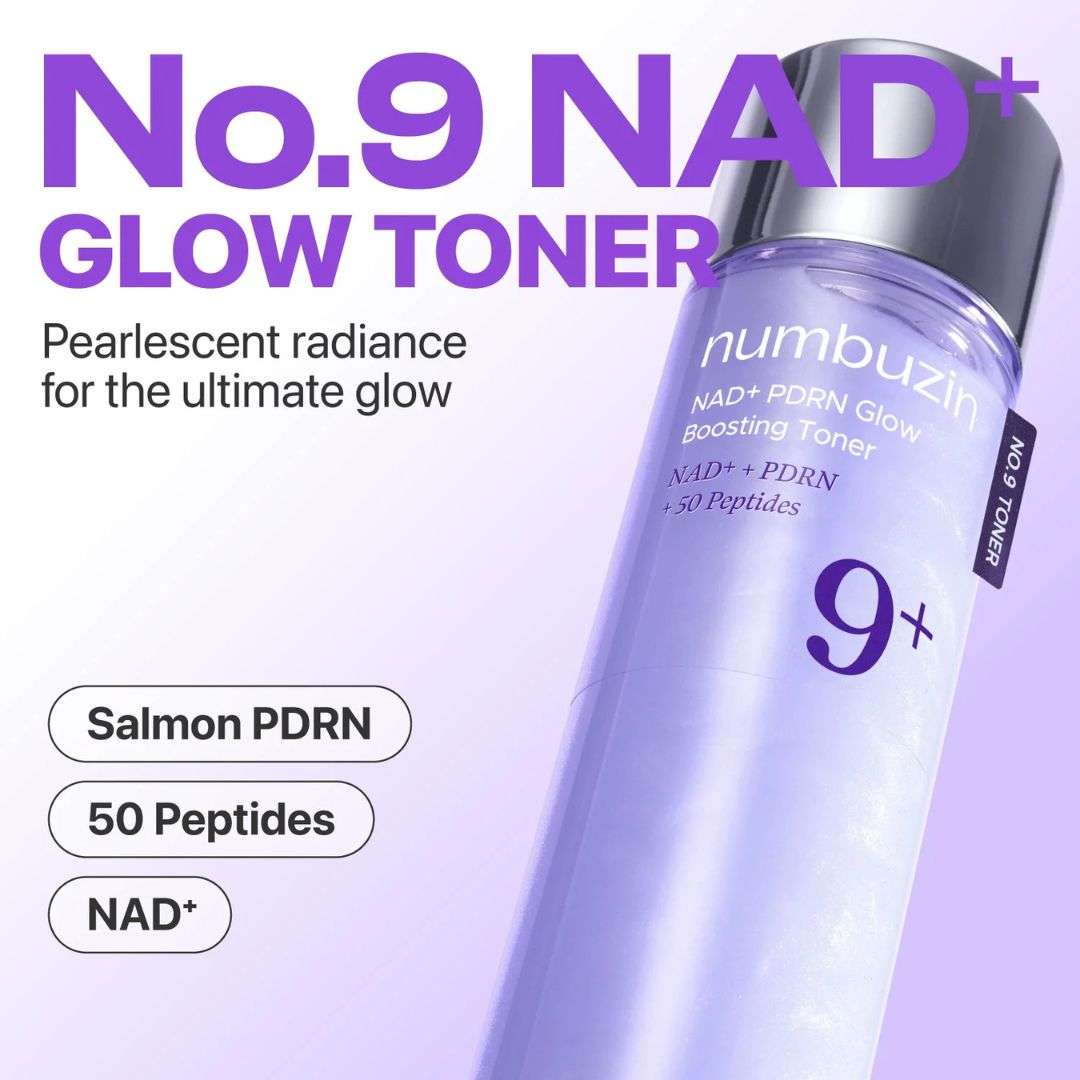 Numbuzin - No.9+ NAD+ PDRN Glow Boosting Toner 150ml
