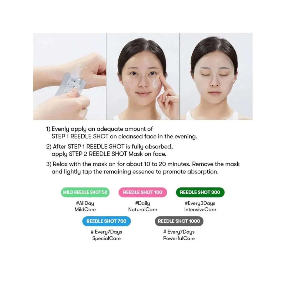 VT  Mild Reedle Shot 50 2-Step Mask (1.5g + 25g)