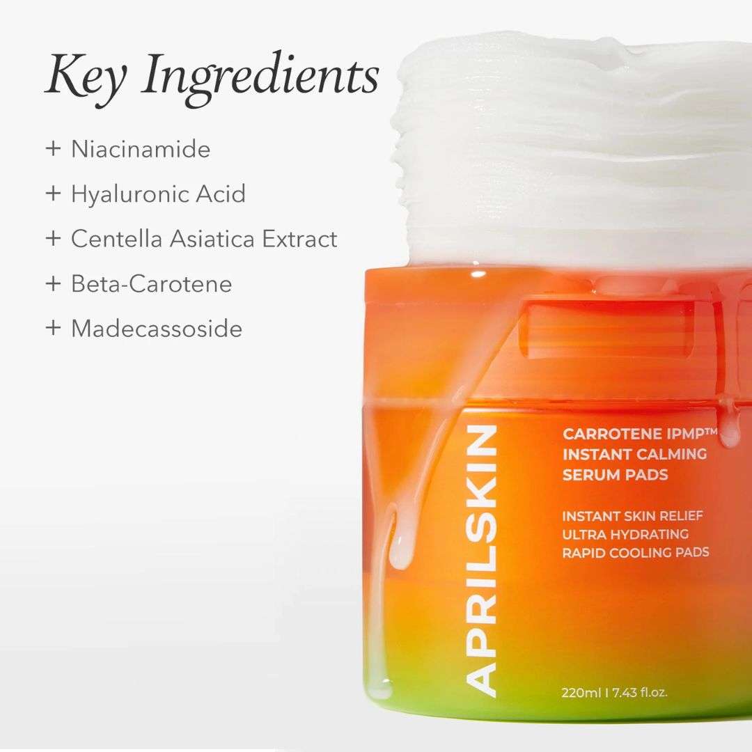 APRILSKIN - Carrotene IPMP Instant Calming Serum 80 Pads