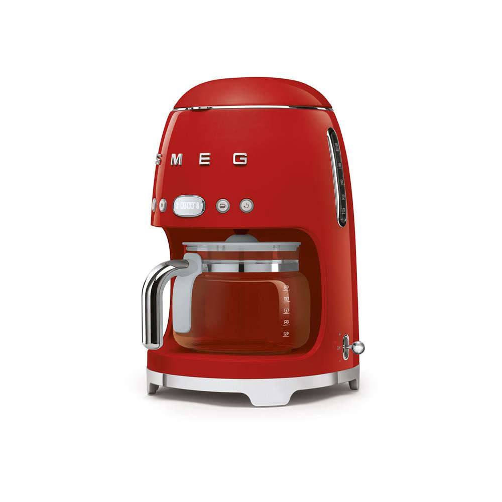 Smeg Red Drip Filter Coffee Machine-DCF02RDSA