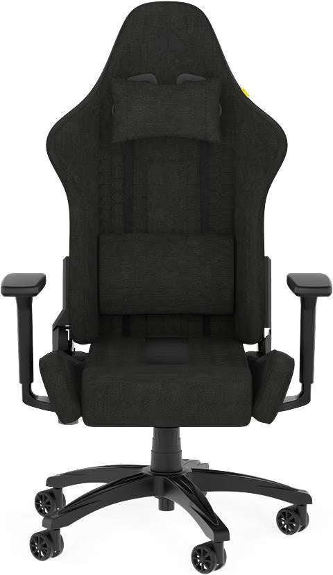 Corsair TC100 RELAXED Gaming Chair - Leatherette Black