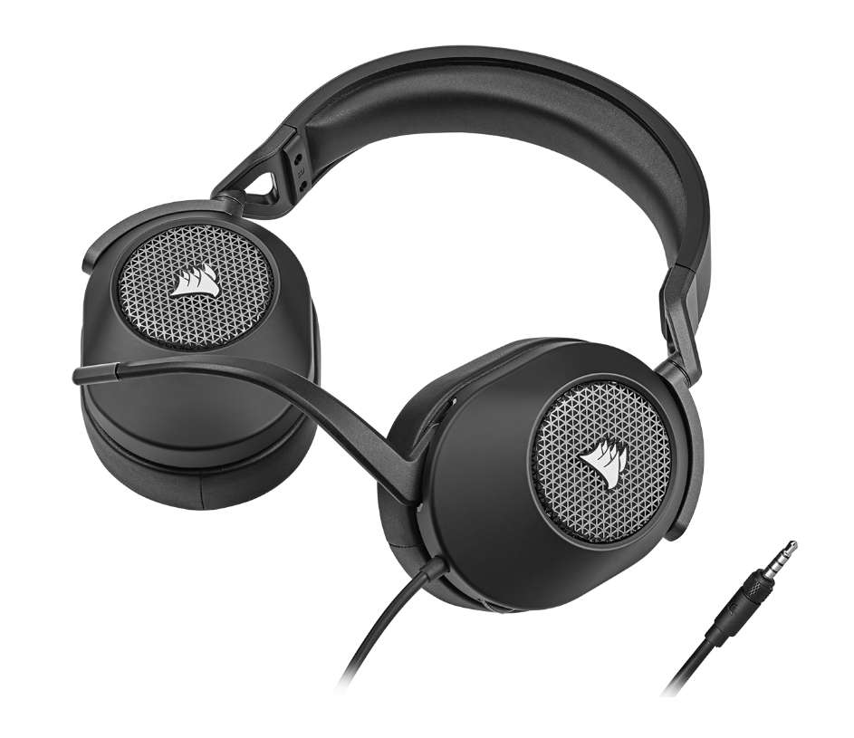 Corsair HS65 SURROUND Wired Gaming Headset - Black or White