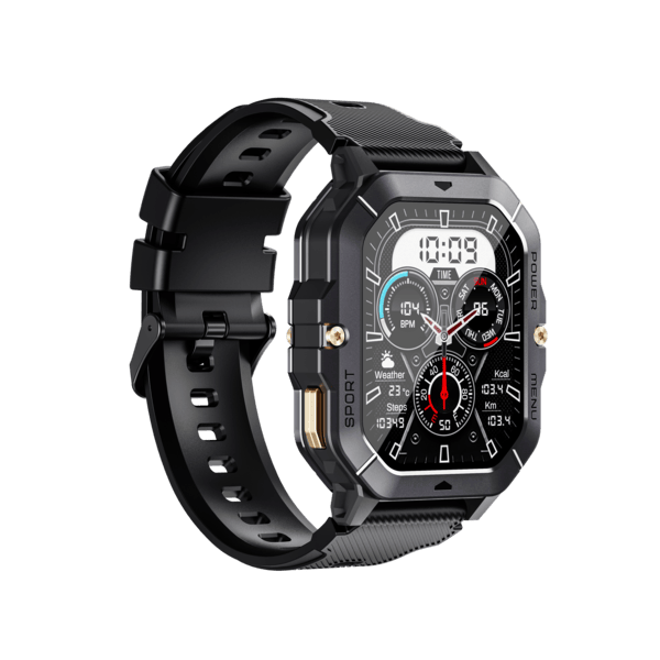 Oukitel BT101 - Rugged Smartwatch | 410mAh Battery & Compass
