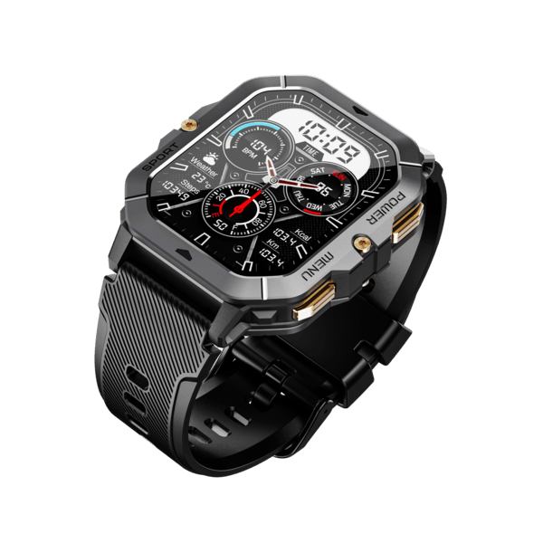 Oukitel BT101 - Rugged Smartwatch | 410mAh Battery & Compass