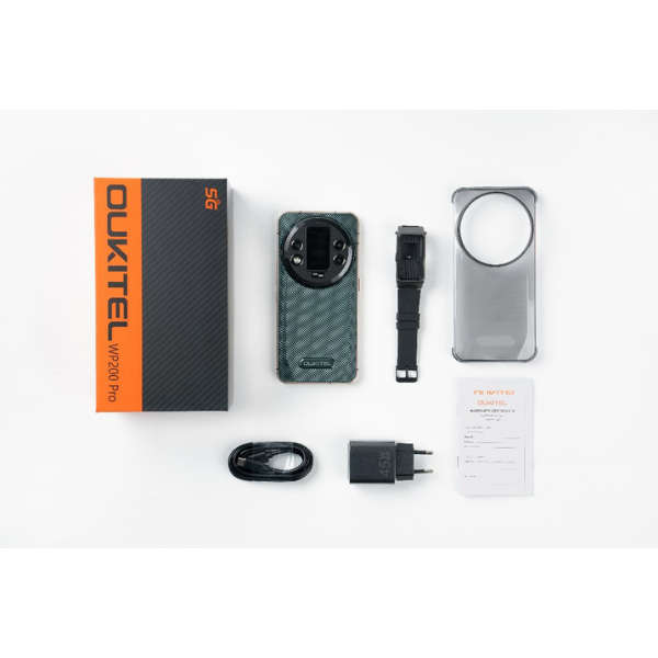 Oukitel WP200 Pro  5G Rugged Phone | Modular Watch & Earpiece