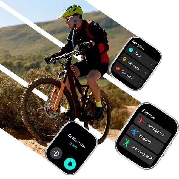 Oukitel BT103 Smartwatch - IP68 Rated + Bluetooth Calling