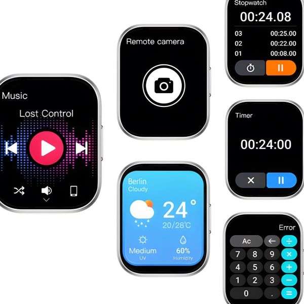 Oukitel BT103 Smartwatch - IP68 Rated + Bluetooth Calling