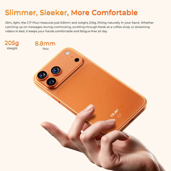 Oukitel C17 Plus 4G Smartphone - 120Hz Display + 64MP Camera