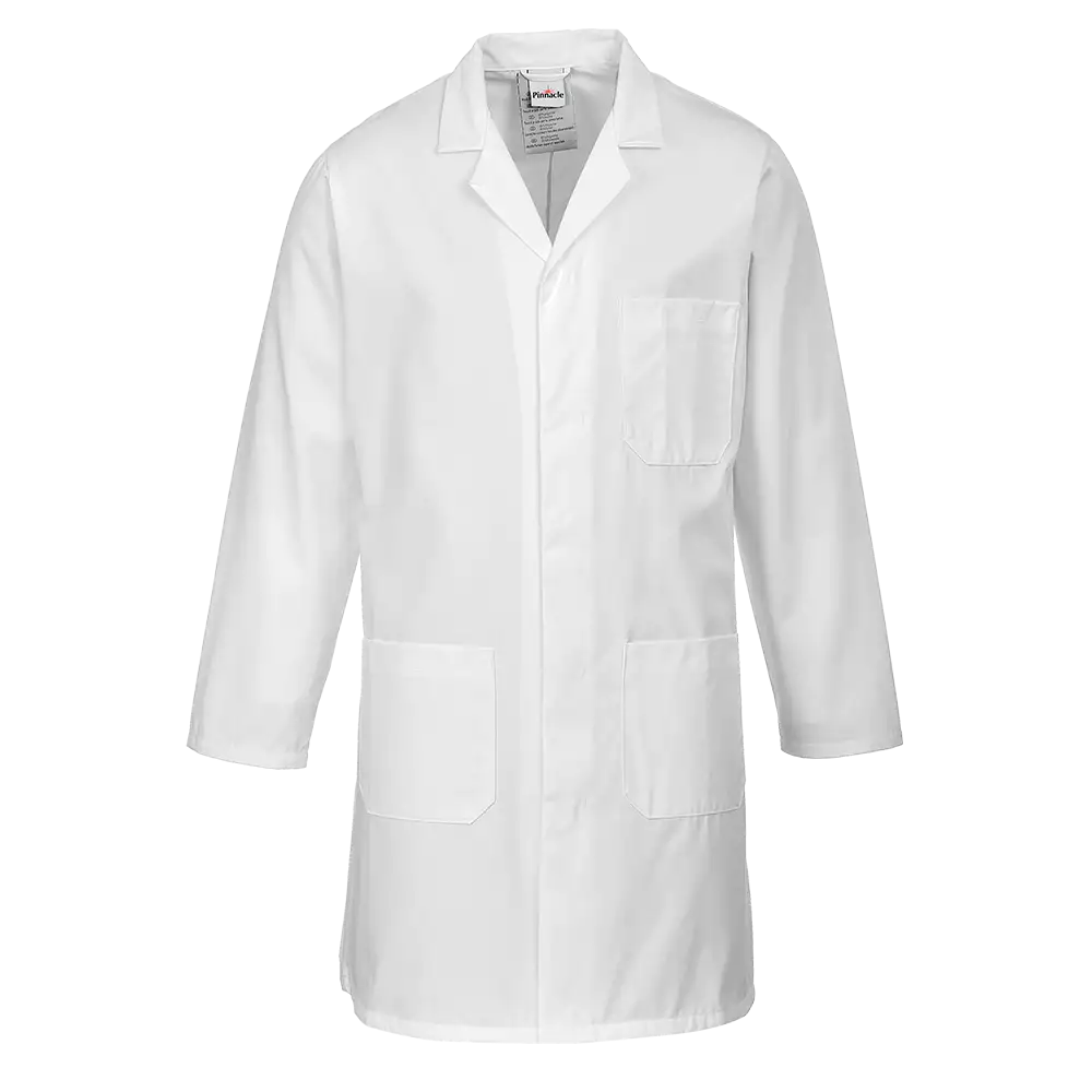 White Dust Coat Long Sleeve