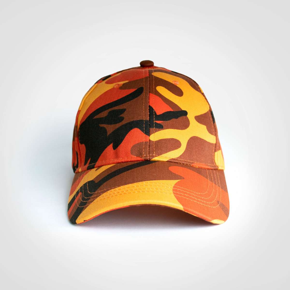 Basic 6 Panel Camo Cap