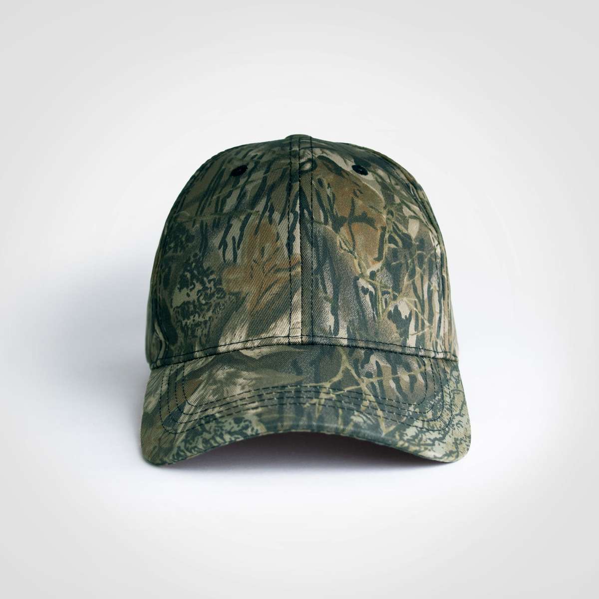 Basic 6 Panel Camo Cap