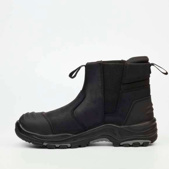 Slate  Crazy Horse Leather Safety Boot