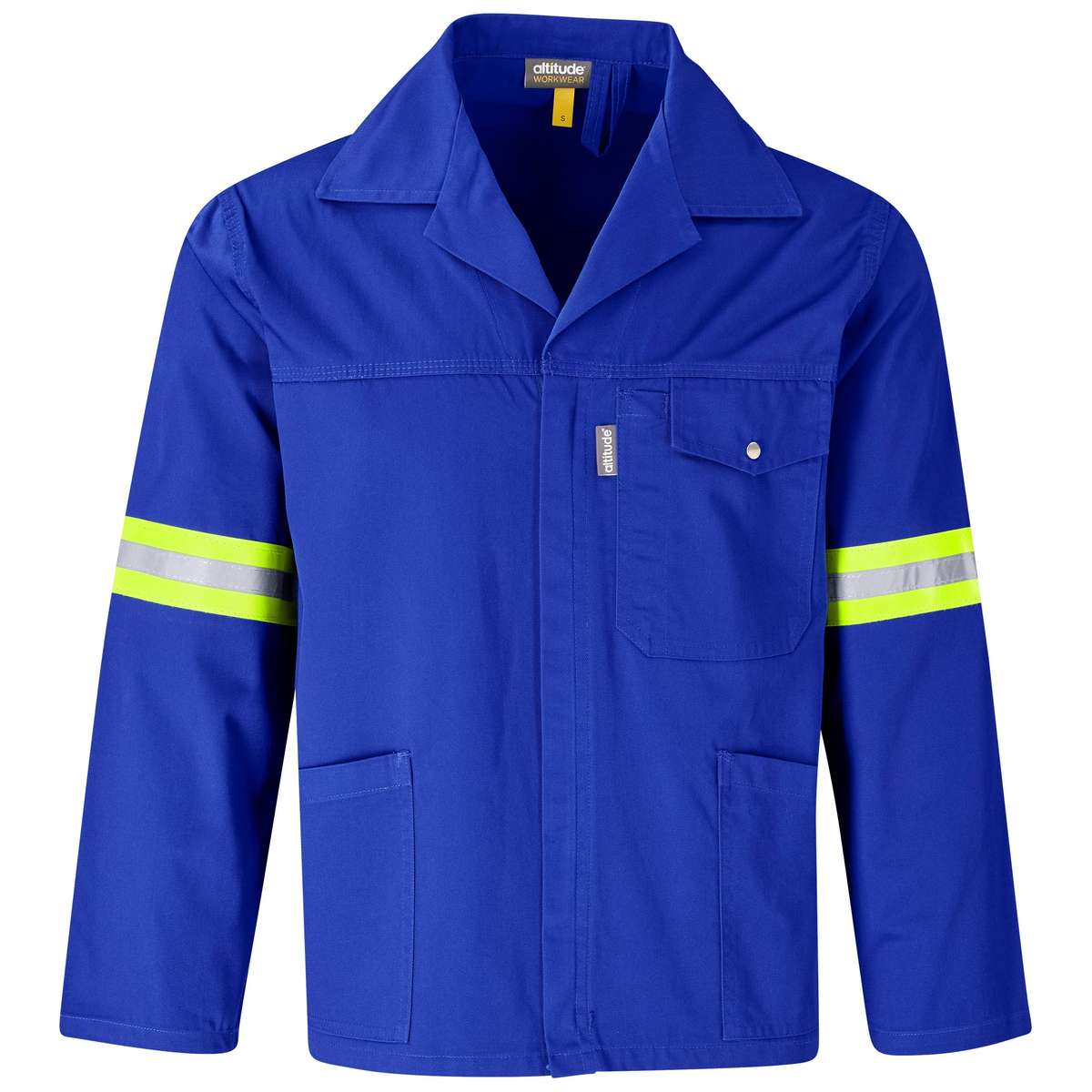Site Premium Poly Cotton Jacket - Reflective Arms