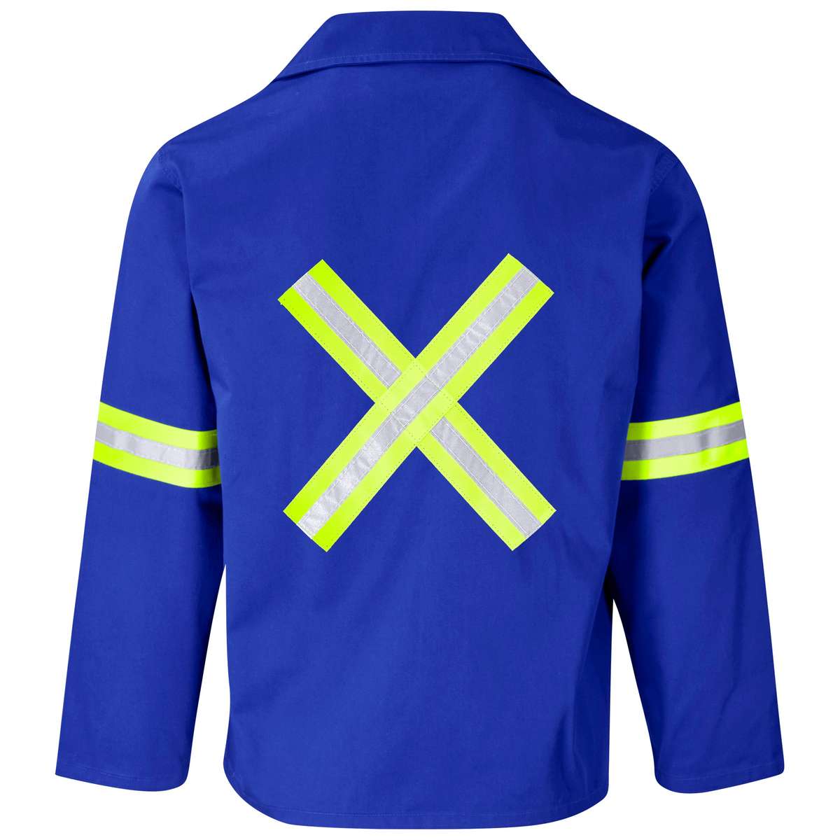 Site Premium Poly Cotton Jacket - Reflective Arms & Back