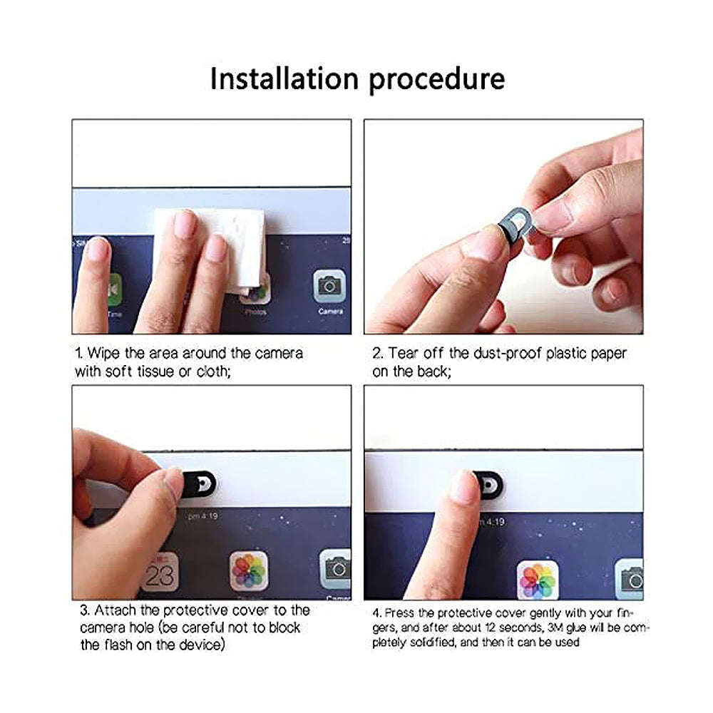 Camera Privacy Protection Ultra Thin Webcam Cover For Computers Laptops Tablet High Quality Cover 6P