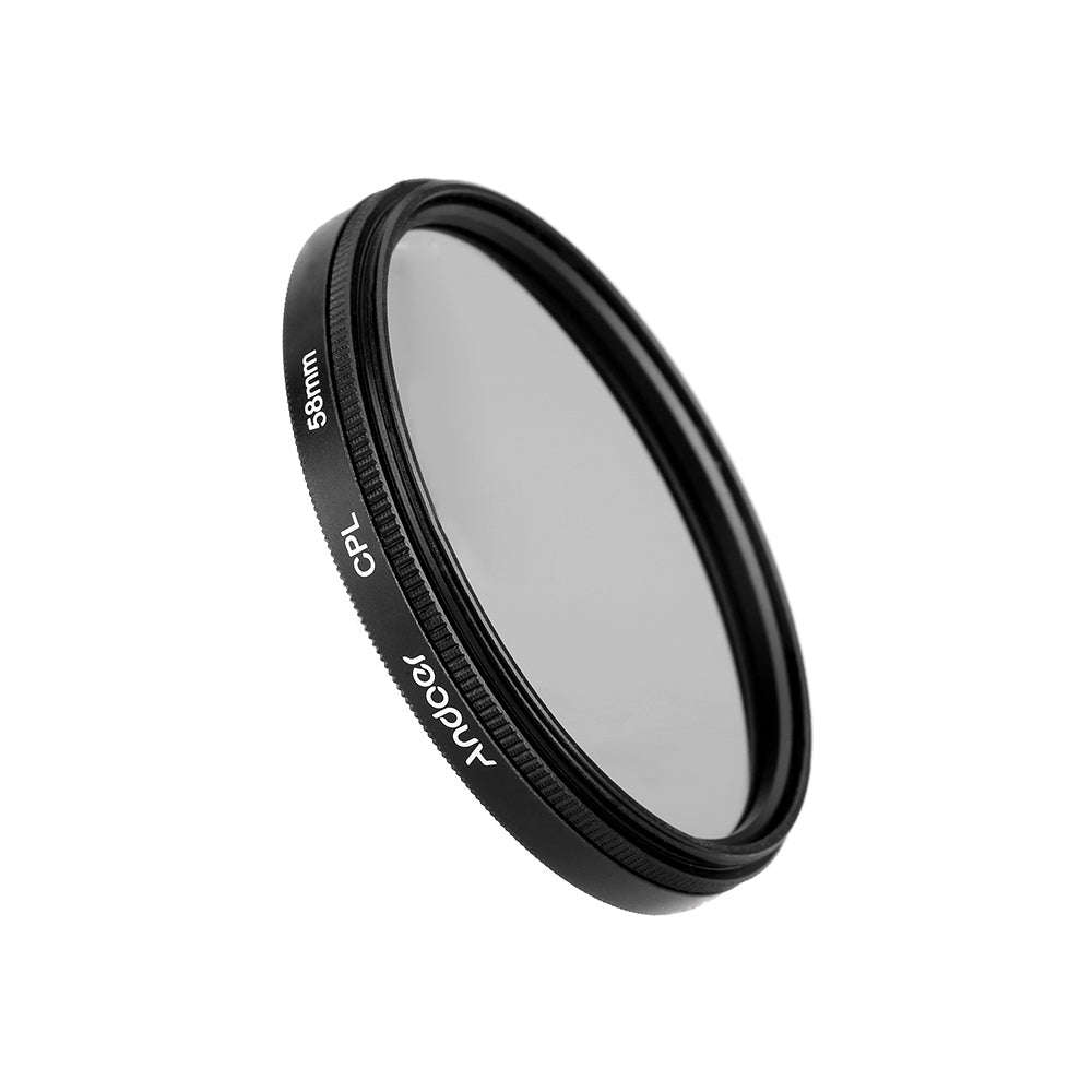 Andoer 49mm Digital Slim CPL Circular Polarizer Polarizing Glass Filter for Canon Nikon Sony DSLR Ca