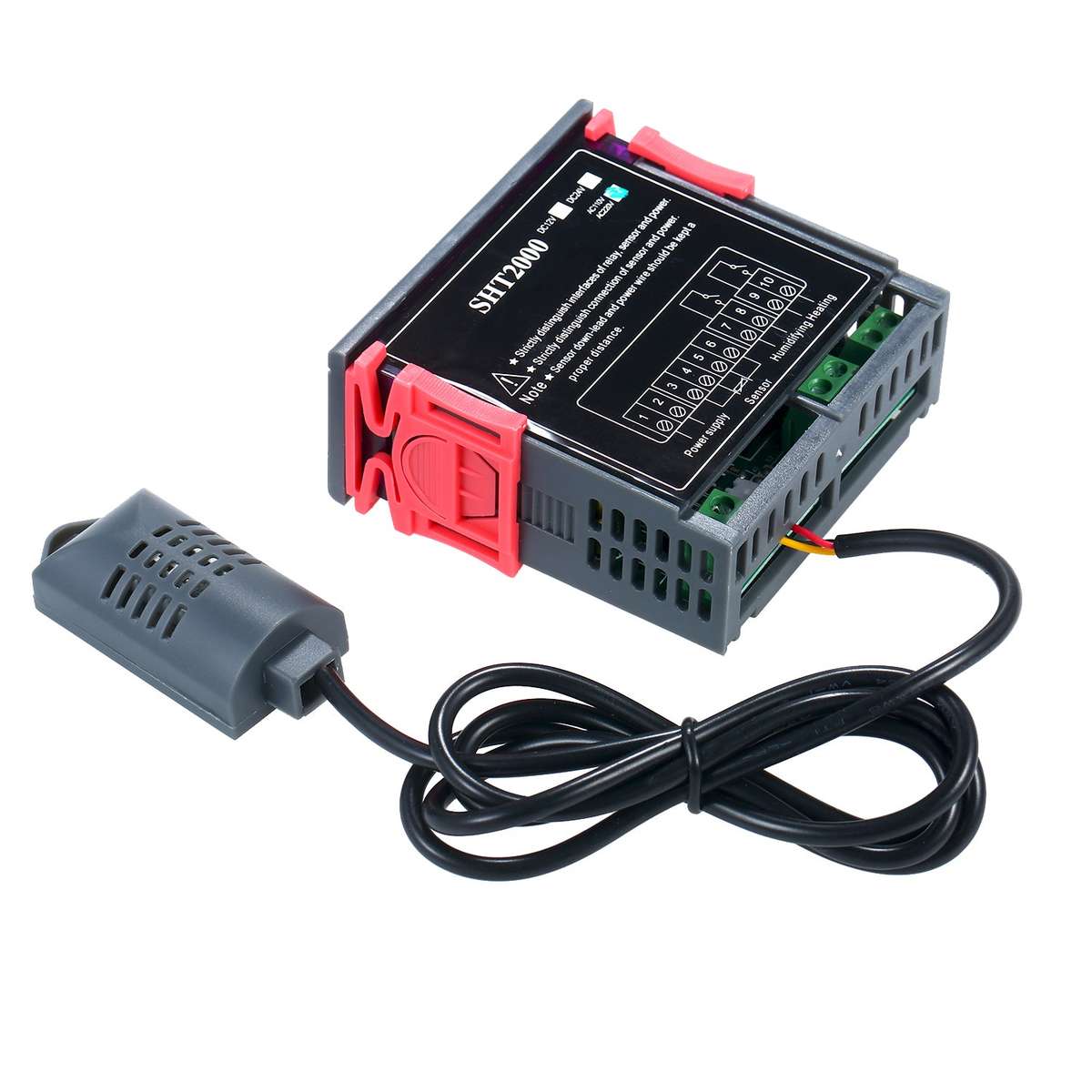 Digital Display Temperature&Humidity Controller Thermoregulator Thermostat Humidistat Theromet