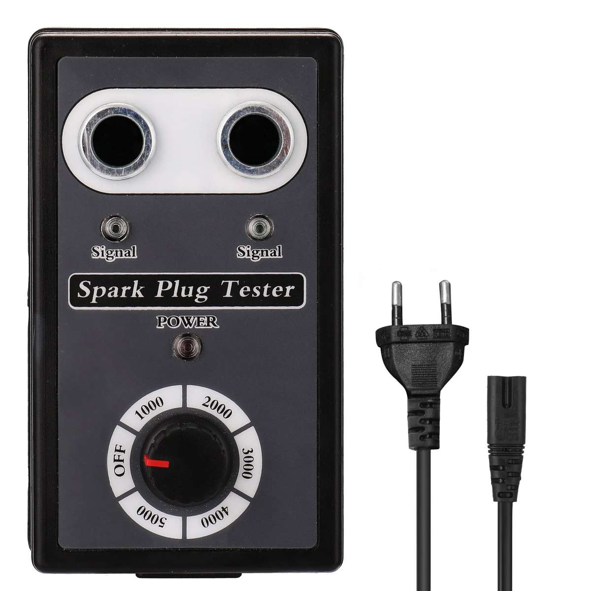 Automotive Diagnostic Scanner Gasoline Vehicle Plug Analyzer Spark Plugs Tester Dual Hole Ana