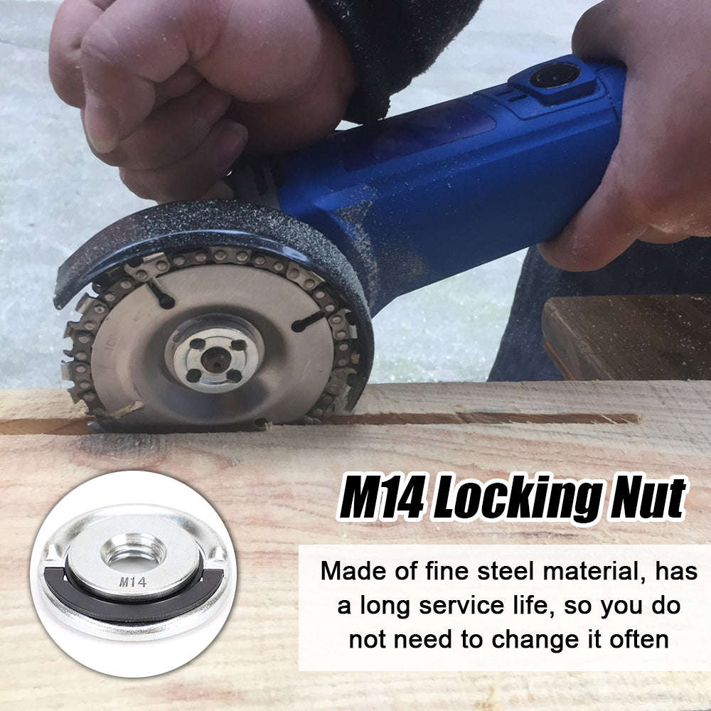 Nuts Angle Grinder Locking Nuts Angle Grinder Accessory Quick Utility Clamping Tool M14 14mm S