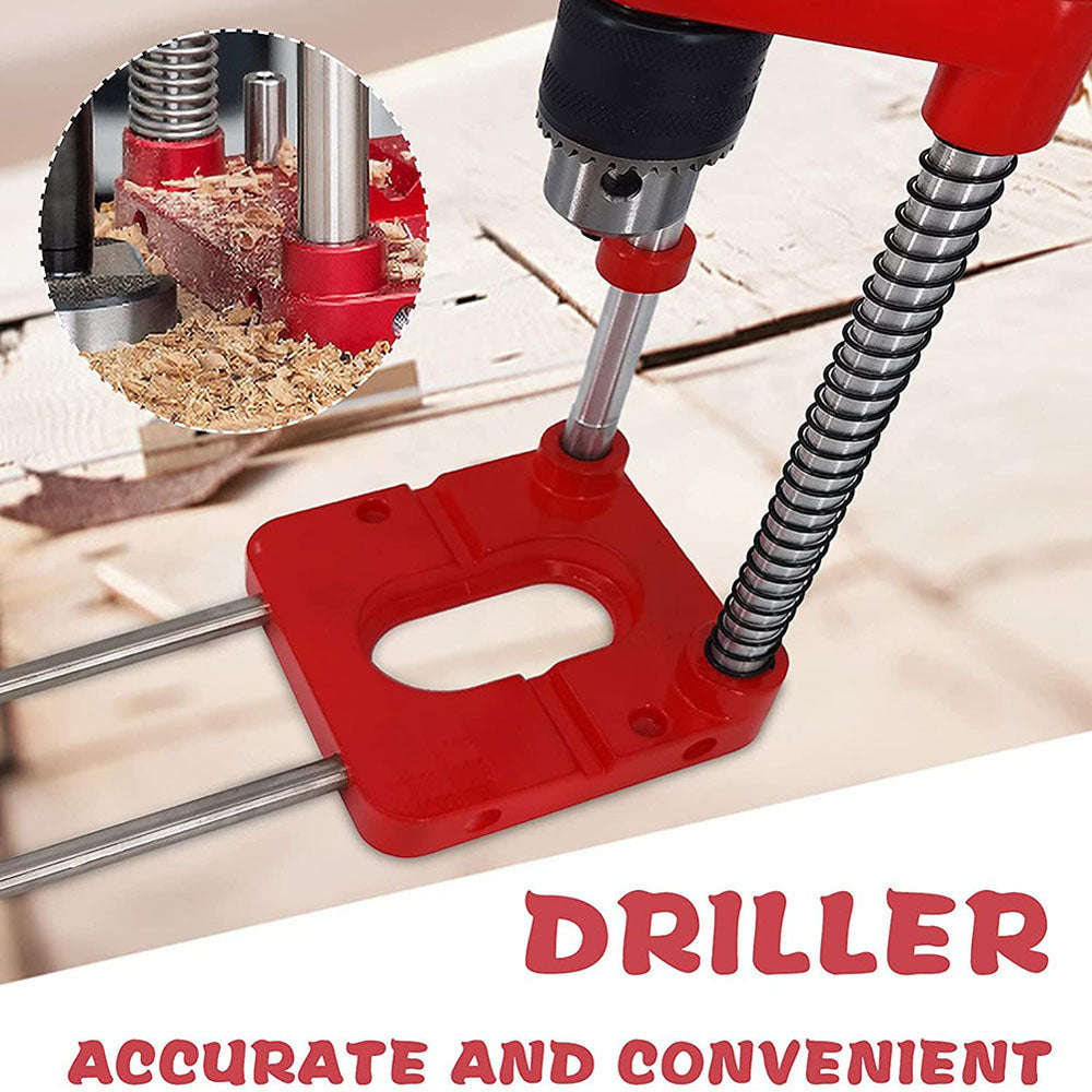 Drill Locator Portable Drilling Template Guide Precise Hole Punch Positioner Steel Woodworkin