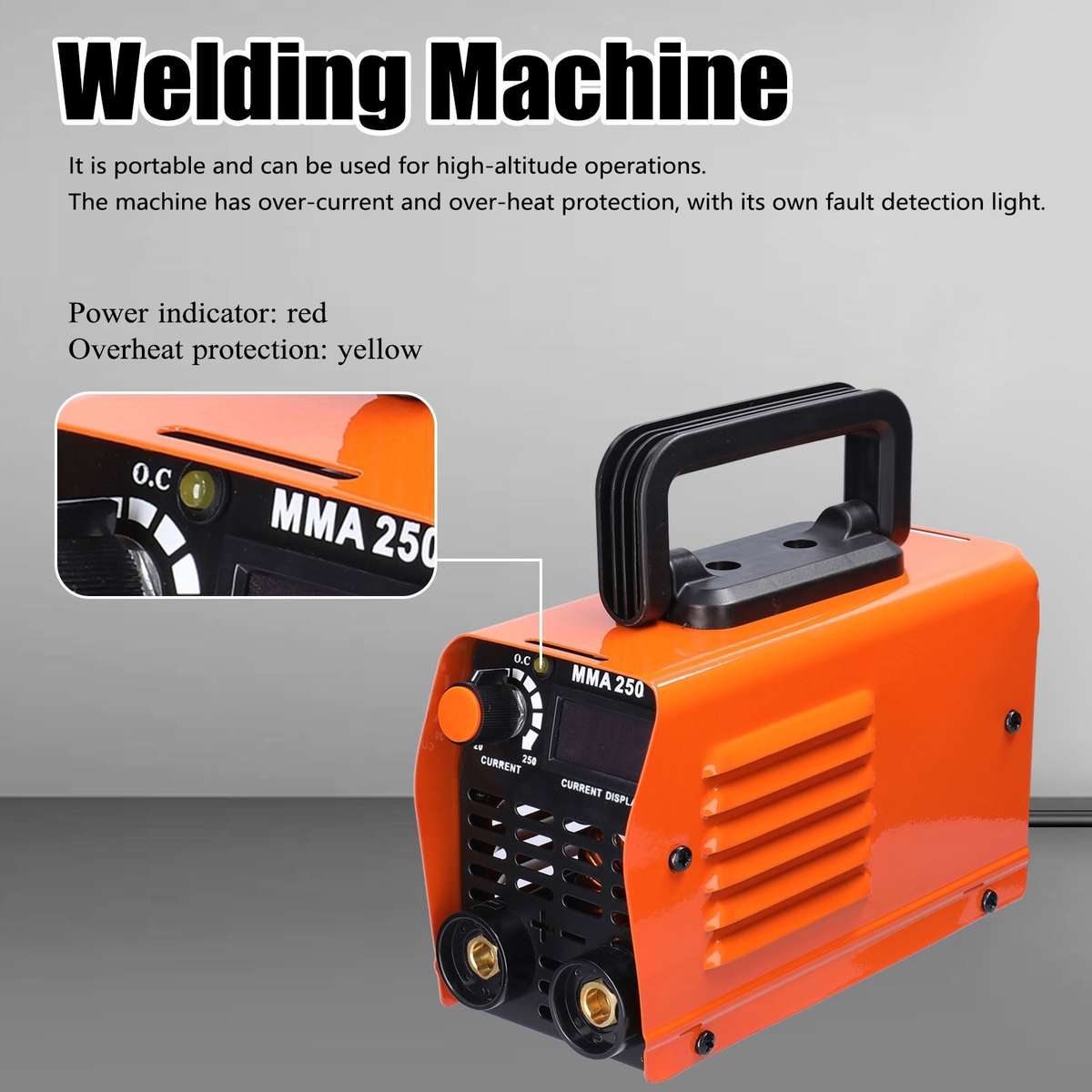 MMA-250 Electric Welding Machine Household Mini Manual Welding Machine Direct Current Welding Machin