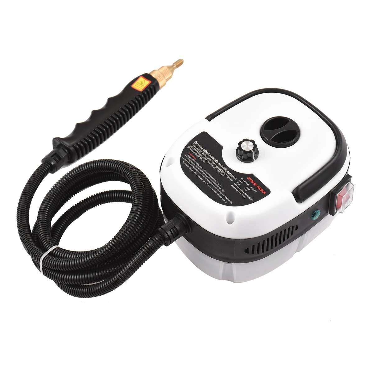 2500W Portable Handheld Steam Cleaner High Temperature Pressurized Steam Cleaning Machine with 3pcs