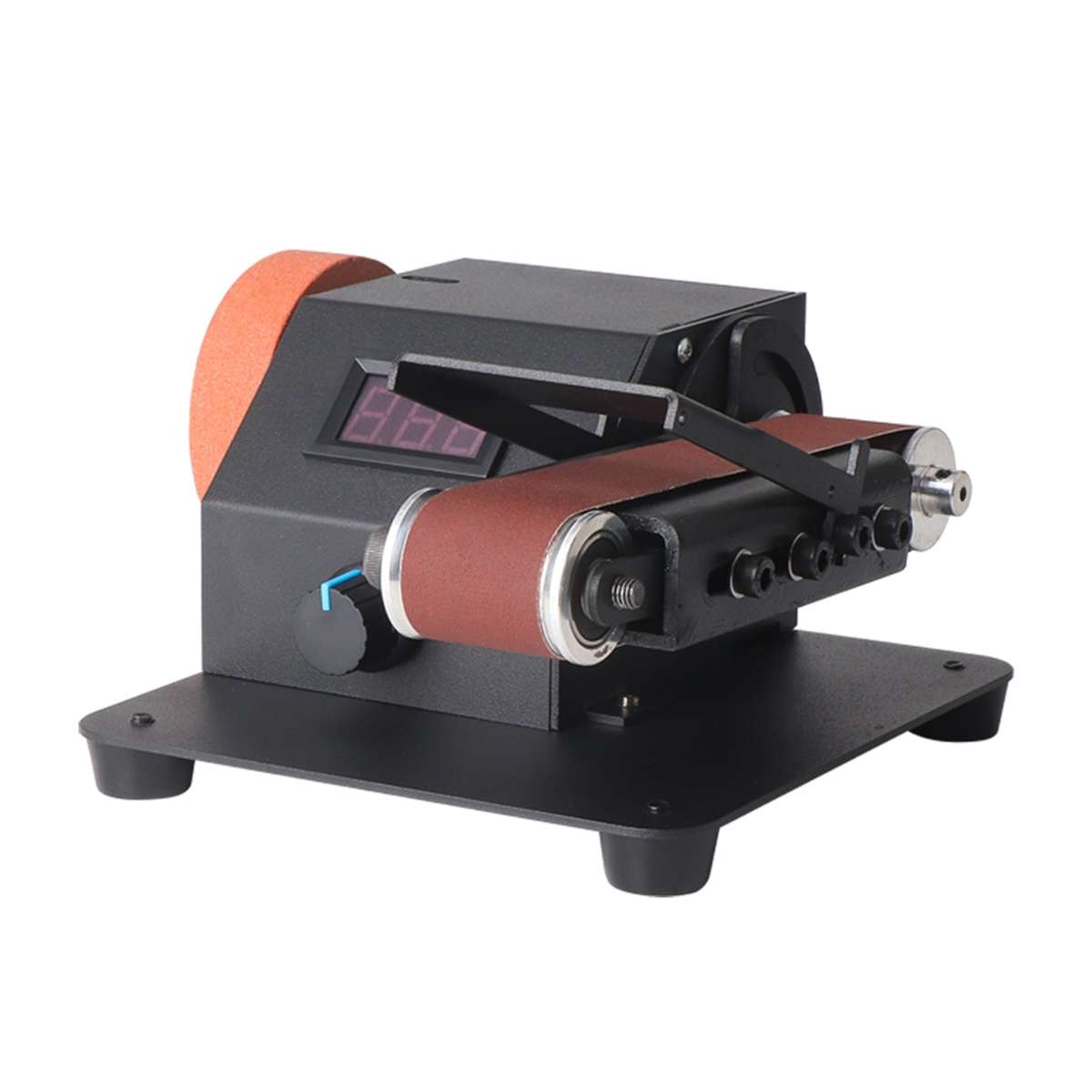 350W Vertical & Horizontal Mini Belt Sander Electric Sanding Polishing Grinding Machine Grinding San