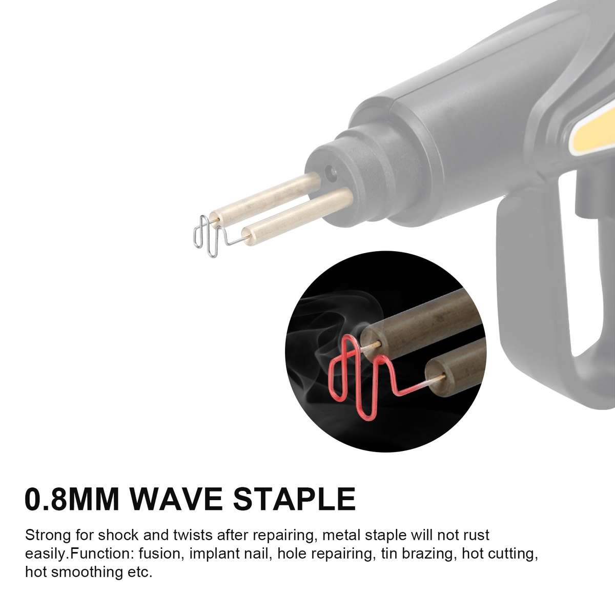 500pcs Car Bumpers Welding Wire for Plastics Welding Machine Plastics Welders Studs Plastics A