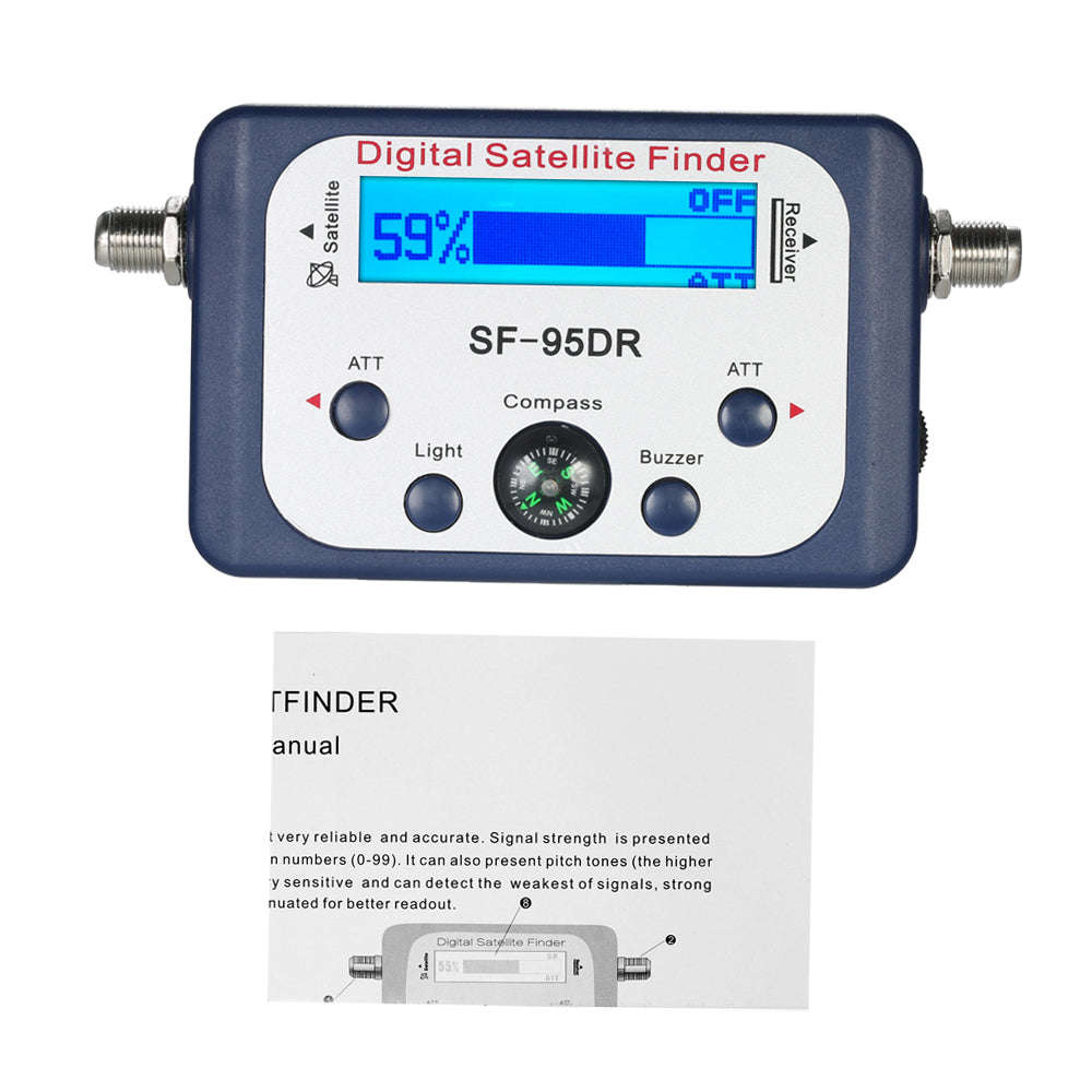 Digital Satellite Finder Satellite Signal Meter Mini Digital Satellite Signal Finder Meter wit