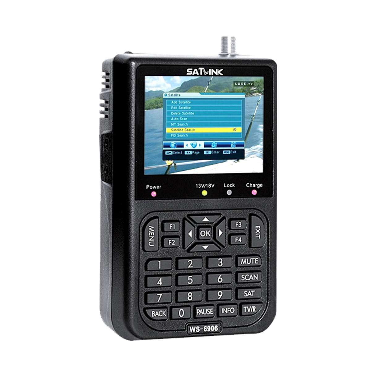 SATLINK WS6906 3.5in LCD Display Data Digital Satellite Signal Finder Meter