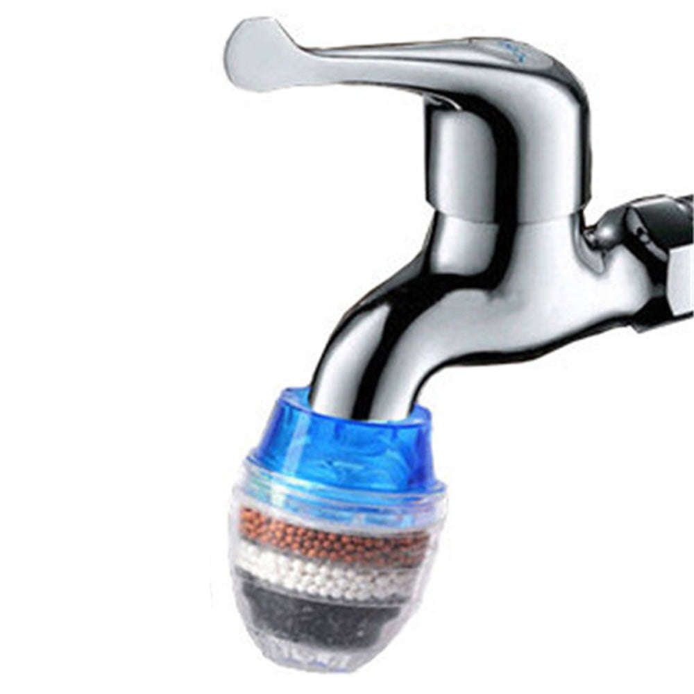 Faucet Water Filter Purifier Kitchen Tap Filtration Activated Carbon Removes Chlorine Fluoride Heavy