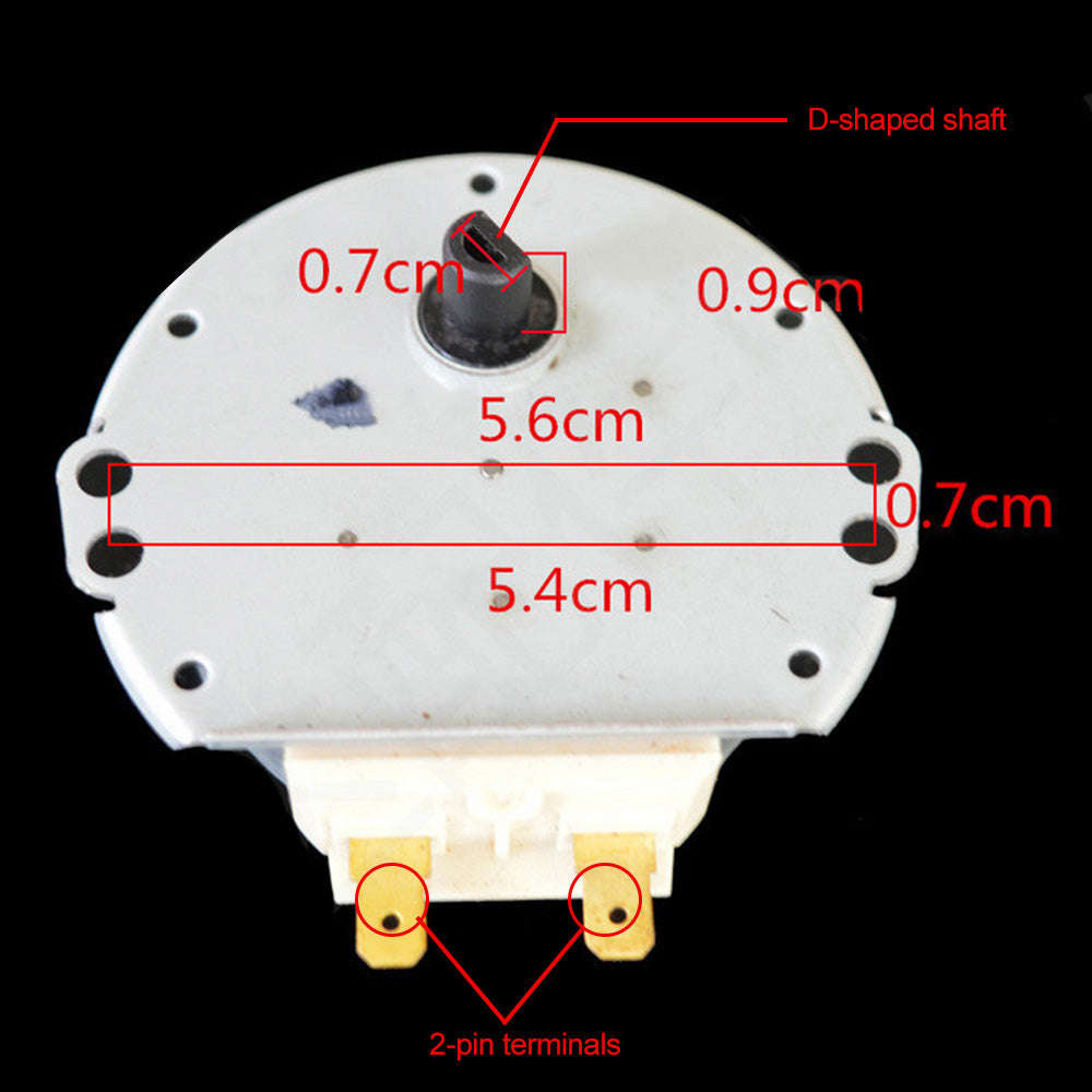SSM-16HR AC220-240V 3W 50/60Hz 6549W1S011S Turntable Synchronous Motor Replacement for LG Microwave
