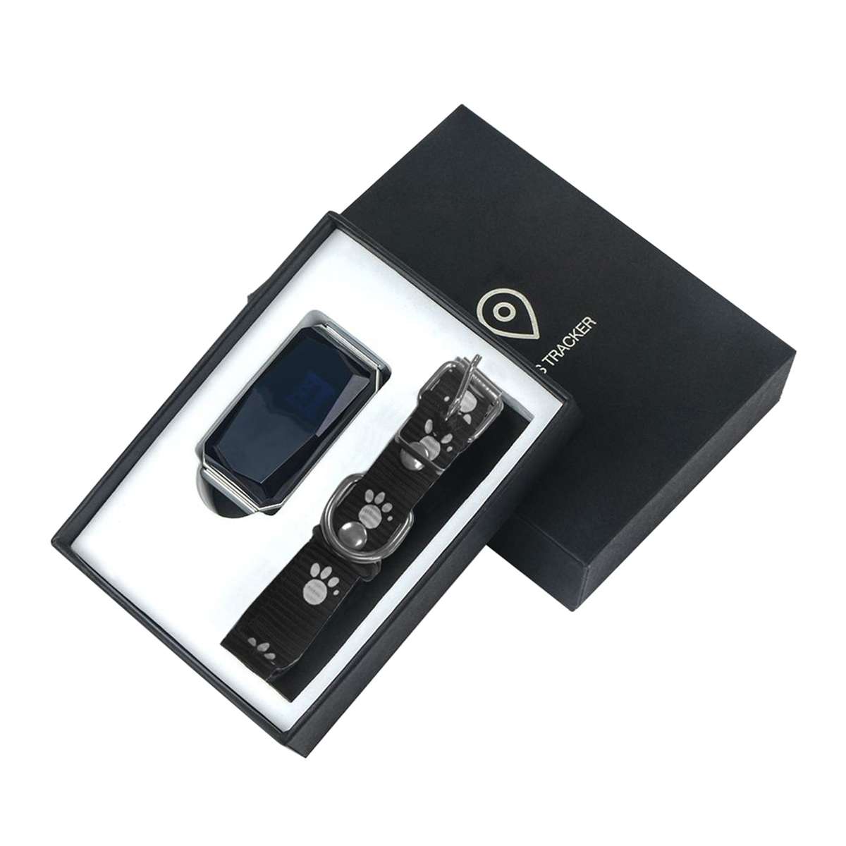 Mini GPS Tracker Waterproof Pets Locator Portable Real Time Tracking Device for Pets, Multi-p