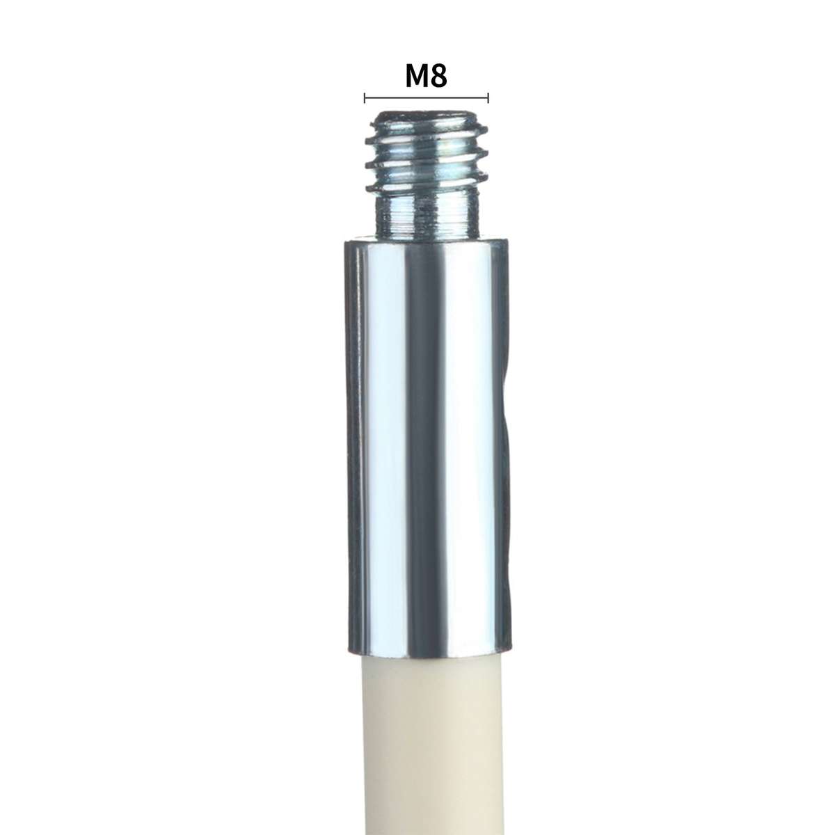 Chimney Cleaning Brush Kit 9PCS Poles with Nylon Brush Head Duct Vent Cleaning Set Chimney Sweep Kit