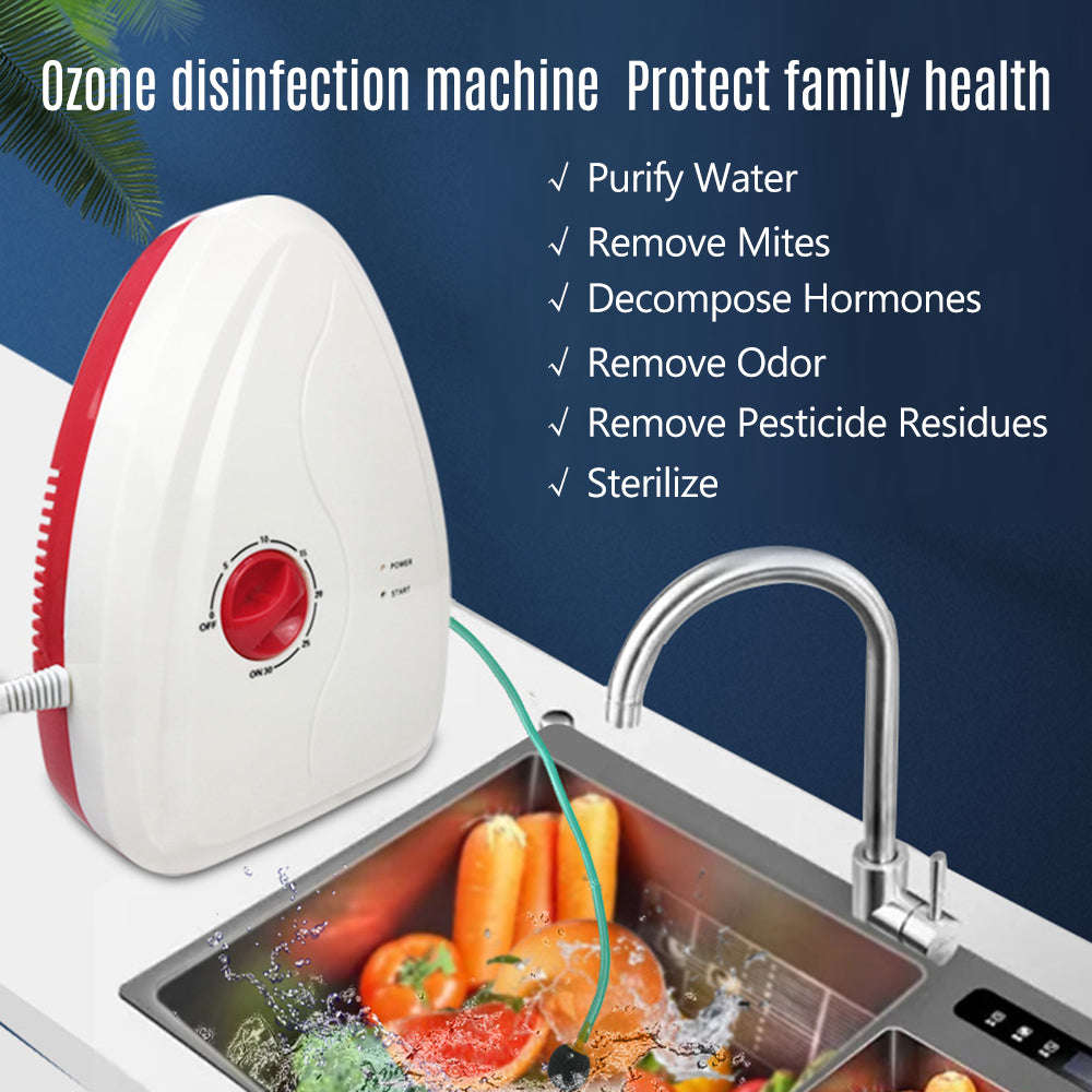 Ozone Sterilizer Household Fruit and Vegetable Sterilizer Air Purifier Food Washing Machine Cleaning