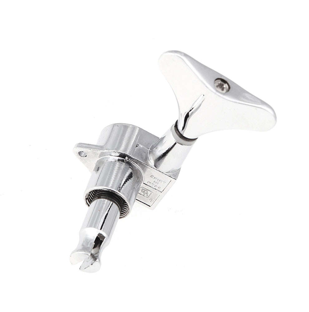 4 Chrome Sealed Tuning Pegs Tuners Machine Heads for Bass Guitar 2L+2R