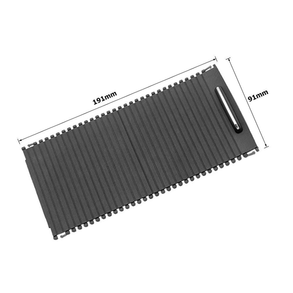 Center Console Cover Water Cup Rack Roller Car Roller Blinds A20468047089051 Replacement for Benz C